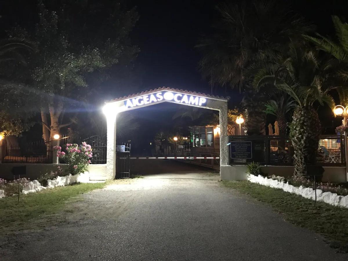 Aigeas Camping Nea Kallikrateia Exterior photo